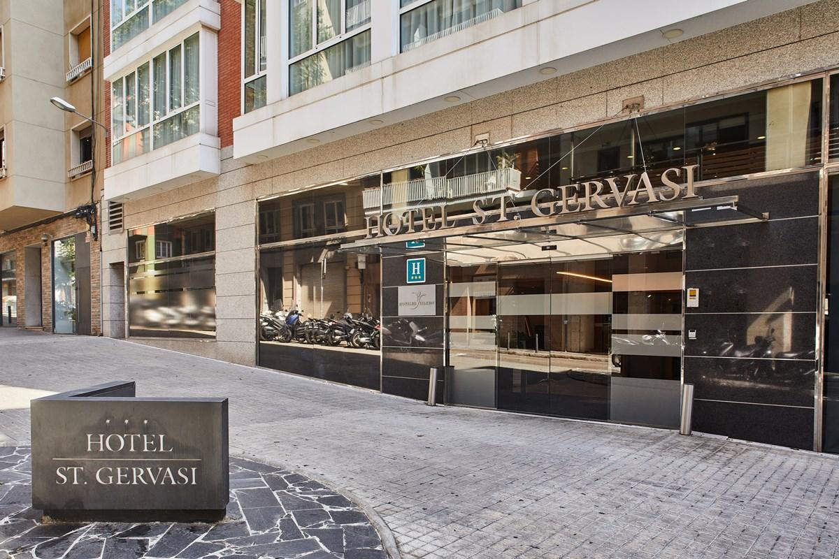 Hotel Silken Sant Gervasi Barcelona Exterior foto